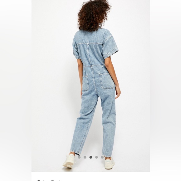Free people Marci Coverall (light denim ) - Picture 2 of 12
